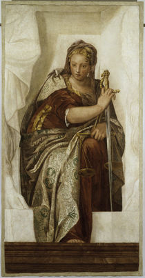 Justitia / Gemaelde von Veronese by klassik art