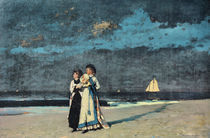 Winslow Homer, Spaziergang am Strand von klassik art