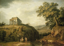 J.P.Hackert, Tempel von Segesta von klassik art