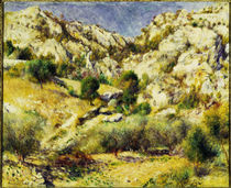 A.Renoir, Berge am Estaque von klassik art