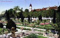 Mainau, Rosengarten / Photochrom 1912 von klassik art