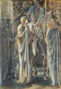 E.Burne Jones, Studie zu Auszug d.Ritter von klassik art