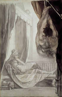 Fuessli/Brunhilde betrachtet Gunther/lav. by klassik art