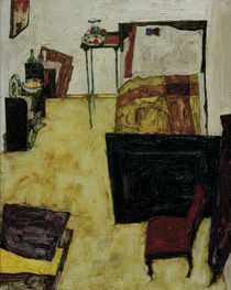 E.Schiele, Zimmer des Kuenstlers von klassik art