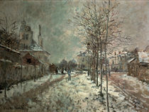 C.Monet, Boulevard Pontoise Argenteuil by klassik art