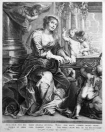 nach Peter Paul Rubens, Heilige Caecilia by klassik art