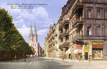 Wiesbaden, Ringkirche/Photochrom,ca.1910 von klassik art