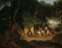 L.Richter, Waldbrunnen bei Ariccia by klassik art