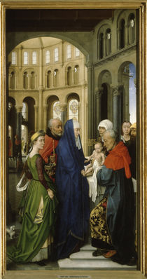 R.van der Weyden, Dreikoenigsaltar, recht von klassik art