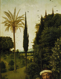 van Eyck,Genter Altar (Det.),Palme /1432 von klassik art