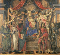 Botticelli, Thronende Madonna von klassik art