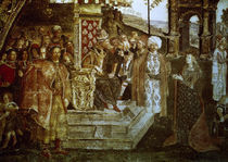 Pinturicchio, Disputation Katharina v.Al by klassik art