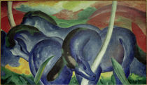 Franz Marc, Die grossen blauen Pferde von klassik art