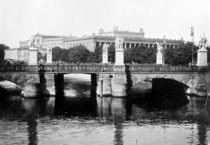 Berlin,Ansicht Schlossbruecke/Foto Levy von klassik art