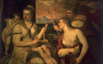 Tizian, Erziehung des Amor by klassik art