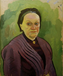 A.Macke, Portraetstudie Katharina Koehler by klassik art