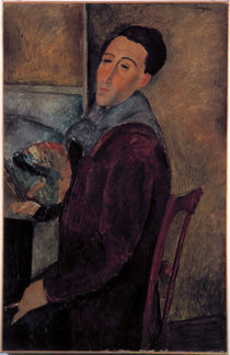 Amedeo Modigliani, Selbstbildnis von klassik art