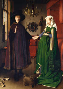 J.van Eyck, Arnolfini Hochzeit by klassik art