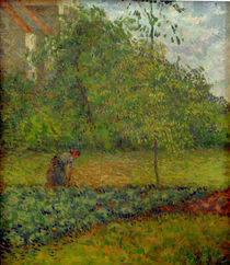 C.Pissarro, Gemuesegarten mit Baeuerin... von klassik art