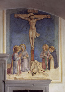 B.Gozzoli, Kreuzigung mit Heiligen von klassik art