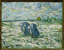 V.van Gogh, Grabende Baeuerinenn von klassik art