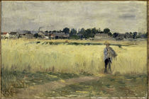 B.Morisot, In den Kornfeldern by klassik art