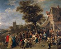 D.Teniers d.J., Bauernfest von klassik art