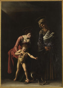 Caravaggio, Madonna dei Palafrenieri by klassik art