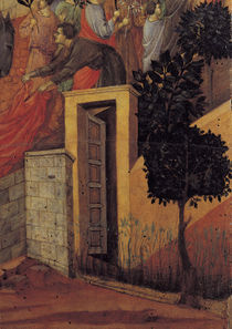 Duccio, Einzug in Jerusalem, Ausschnitt by klassik art