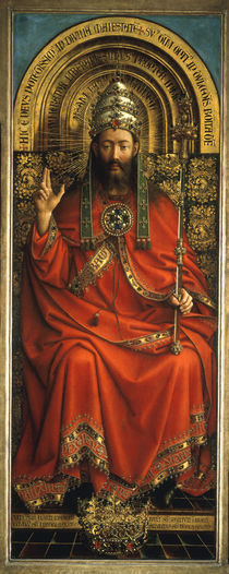 Gottvater / Jan van Eyck, Genter Altar von klassik art