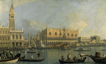 Canaletto, Dogenpalast und Markusplatz by klassik art