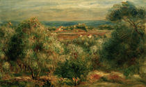 A.Renoir,Blick von Haut Cagnes aufs Meer von klassik art