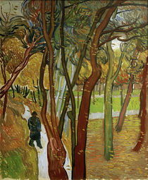 V.van Gogh, Spaziergaenger im Park von klassik art