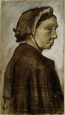 V.van Gogh, Kopf einer Frau by klassik art