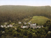 Wildbad, Villenvorort / Photochrom by klassik art