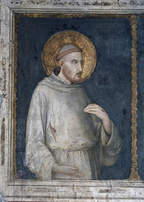 Simone Martini, Franz von Assisi by klassik art