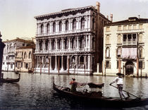 Venedig, Ca'Rezzonico / Photochrom by klassik art