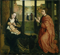 R.v.d.Weyden, Lukas malt Madonna by klassik art