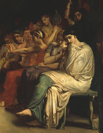 Theodore Chasseriau, Tepidarium / Detail von klassik art