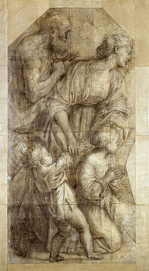 Domenichino, Linke Gruppe aus Caecilie von klassik art