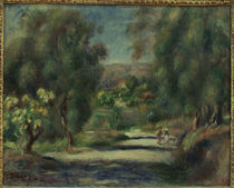 A.Renoir, Paysage de Cagnes von klassik art