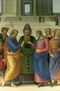 Perugino, Vermaehlung Mariae von klassik art