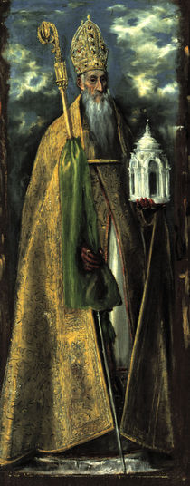 El Greco, Hl.Augustinus by klassik art