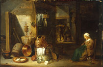 D.Teniers d.J., Kuecheninterieur von klassik art