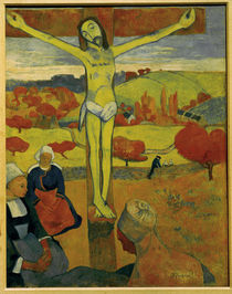 Paul Gauguin, Der gelbe Christus by klassik art