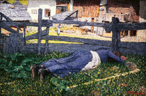 G.Segantini, Schlaf im Schatten by klassik art