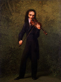 Paganini/Ganzportr.mit Geige/Kersting by klassik art