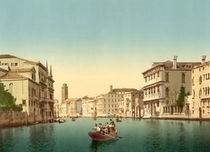 Venedig, Kanal / Photochrom von klassik art