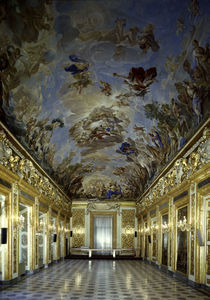 Florenz, Palazzo Medici, Galleria Ricc. by klassik art