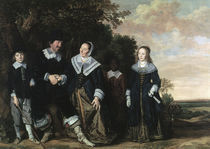 F.Hals, Familienbildnis by klassik art